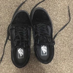 Velvet old skool vans